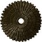 Ekena Millwork Eryn Ceiling Medallion (Fits Canopies up to 4"), 24 3/4"OD x 3 1/4"ID x 1 7/8"P, Green Gold CM24ENGGS - alternate 1